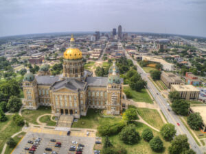 Medical Director, Rehab physiatry job with picture of the Des Moines, IA capitol