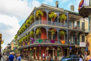 interventional physiatry job with picture of the french quarter in new orleans, LA