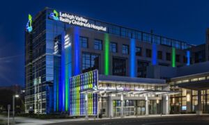 Pediatric physiatry job at Lehigh Valley Reilly Children's hospital with picture of the hospital