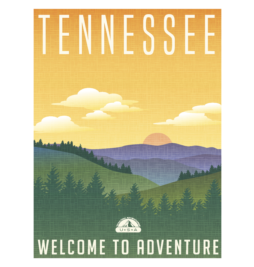Tennessee Travel Poster